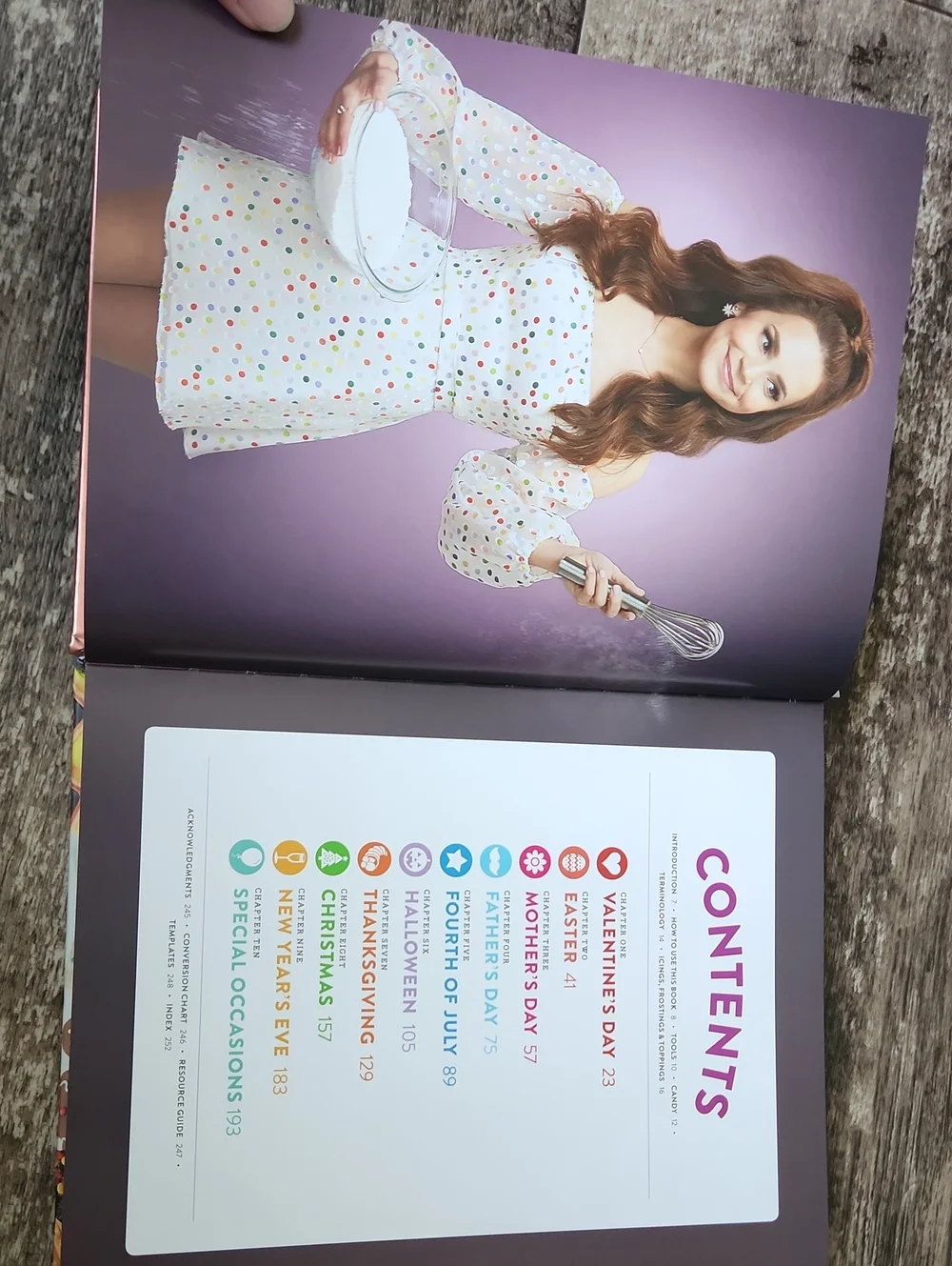 Baking All Year Round Harcover Cook Book By Rosanna Pansino